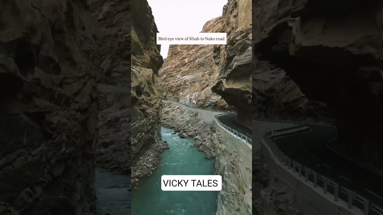 the bird eye  view of Nako Road  