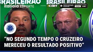 ALÊ OLIVEIRA E FABRÍCIO ANALISAM VITÓRIA DO CRUZEIRO E COBRAM EQUILÍBRIO NOS DOIS TEMPOS