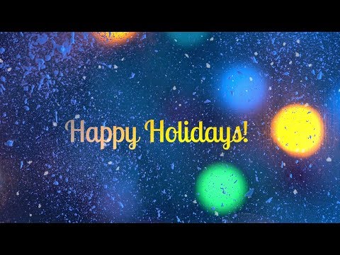 2018 Holiday Greetings from The Foundation for Global Sports Development and Sidewinder Films