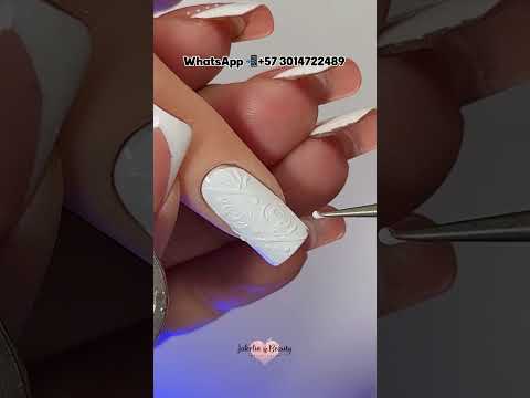 💕Decoración En Uñas Efecto Cerámica💅😍