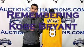 Remembering Kobe Bryant - Autographed Jersey Giveaway