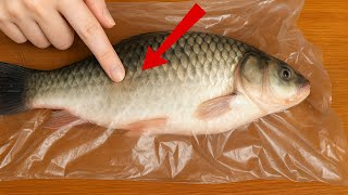 Tips to Remove Fish Scales Super Fast Using Just a Plastic Bag!