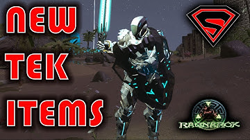 ARK TEK SWORD, TEK SHIELD & TEK LIGHT! SHOWCASE!