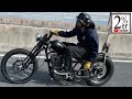 №198　SR400ハードテールボバー走行 ジョッキーシフト/74スプリンガーカスタム 2%ER チョッパー SR500