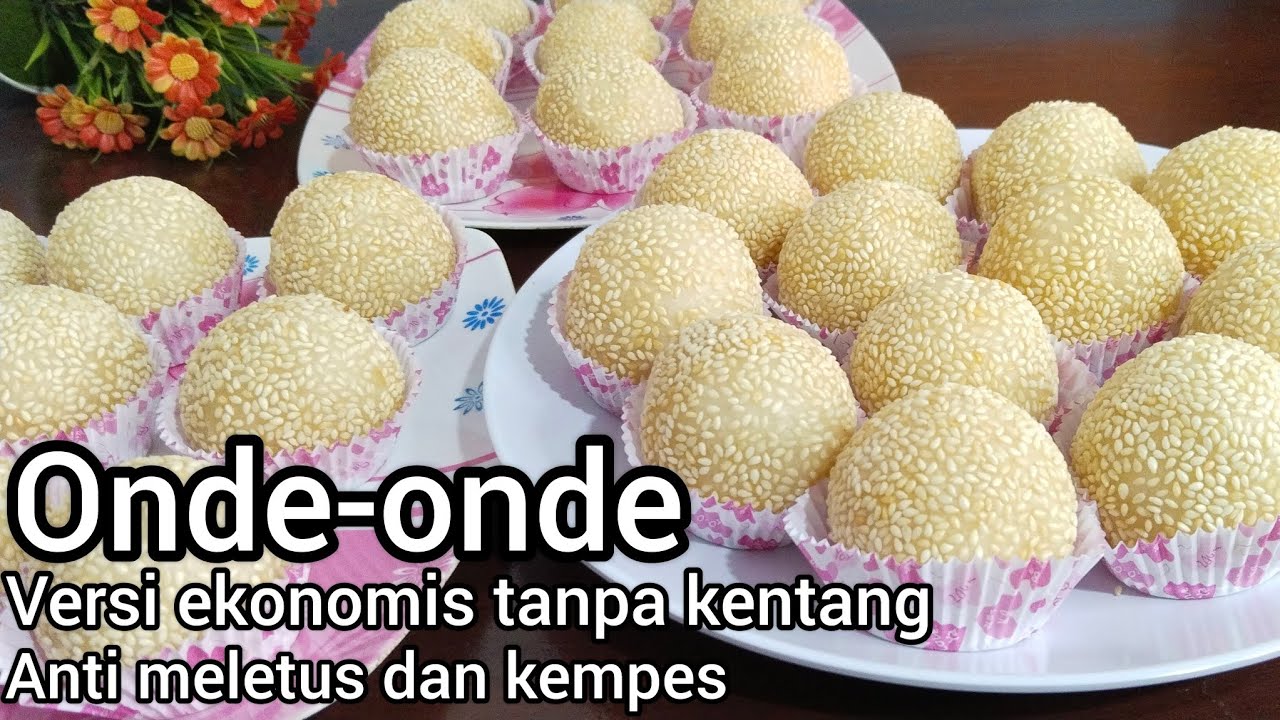 TIDAK USAH MEMAKAI KENTANG KOKOH DAN ANTI MELETUS//CARA MEMBUAT ONDE-ONDE VERSI EKONOMIS