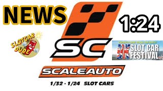 Scaleauto's Slot Cars Take Center Stage At The UK Slotcar Festival 2024 - 1/24 News! #slot car #124