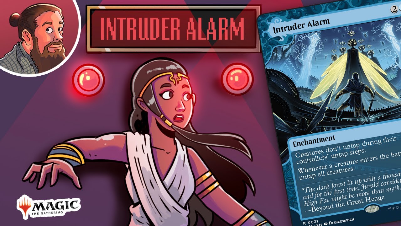 I Tap and Untap Infinite Creatures with Intruder Alarm Against the