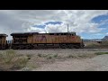 UP 2649 leads a grain train at Cortaro road Tucson Arizona
