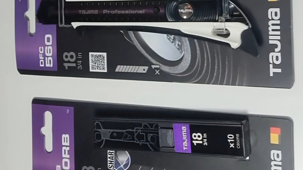 Tajima nóż tzw tapeciak #unboxing #narzędzia #cięcie 