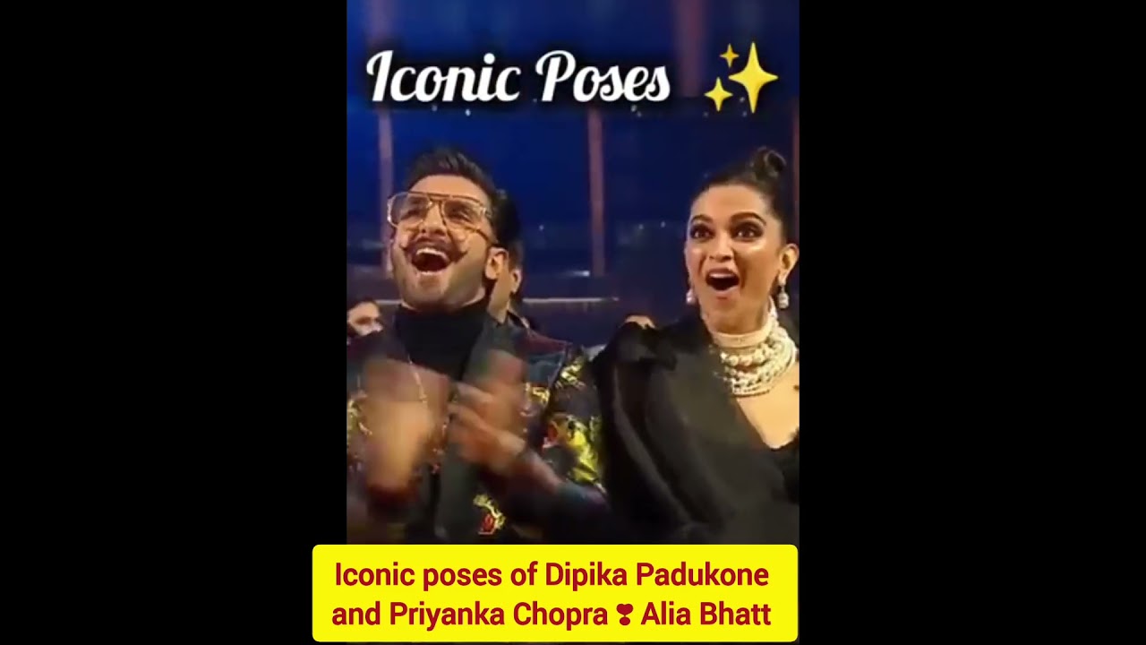 Iconic poses of Dipika Padukone and Priyanka Chopra ❣️ Alia Bhatt 💯💯💯💯❣️❣️❣️❣️