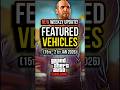 GTA Online Weekly Update | Featured Vehicles (15th - 21st January 2026) #gtaonline