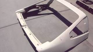 Fiero GT White Rear Fastback Clip Rear Panel- Fiero Parts at VIPFiero.com