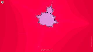 Landing on a Mandelbrot Fractal with a Deep Zoom #trippy ​#mandelbrot #mathart #trip #76