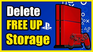 How to Free up Storage Space & Delete Videos & Screenshot in Capture Gallery on PS4 Console