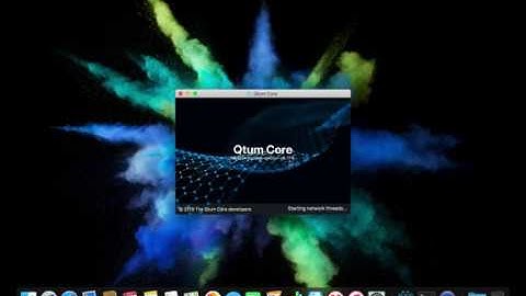 How to Update Qtum - Mac OSX