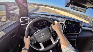 2023 Toyota Sequoia Platinum 4WD  POV Driving Impressions