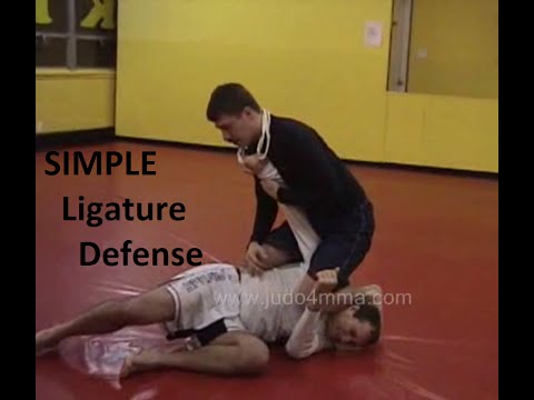 A Dead Simple defense against a Strangle Cord / Ligature attack