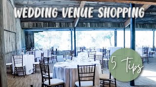 Questions to Ask a Wedding Venue | 5 Tips for Wedding Venue Shopping!