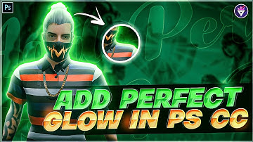 Glow Effect Tutorial In Ps Cc Android | Vijay Gfx