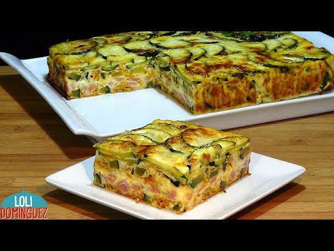 Video: Pastel De Calabacín Abigarrado