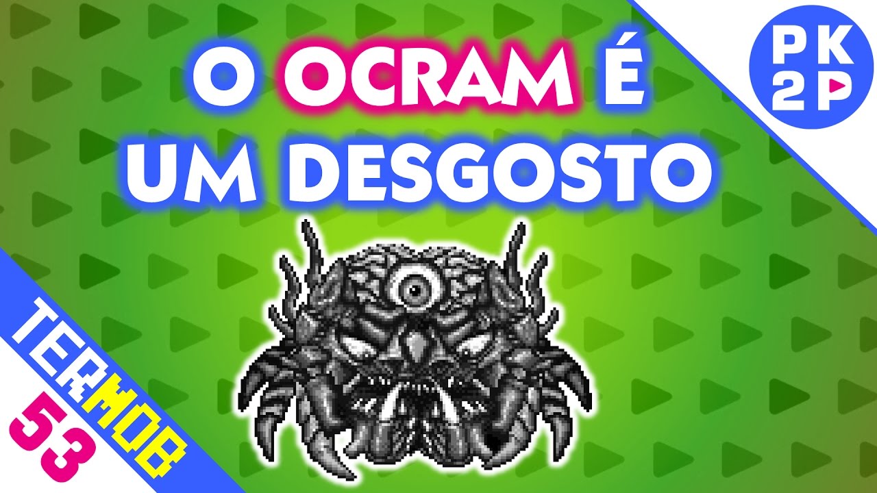 Criando Spawn Complexo do Boss Ocram • Terraria Mobile #44 