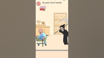 Happy Ending Game | He gets rid of death! #gameplay #funny #happyending #youtubeshorts