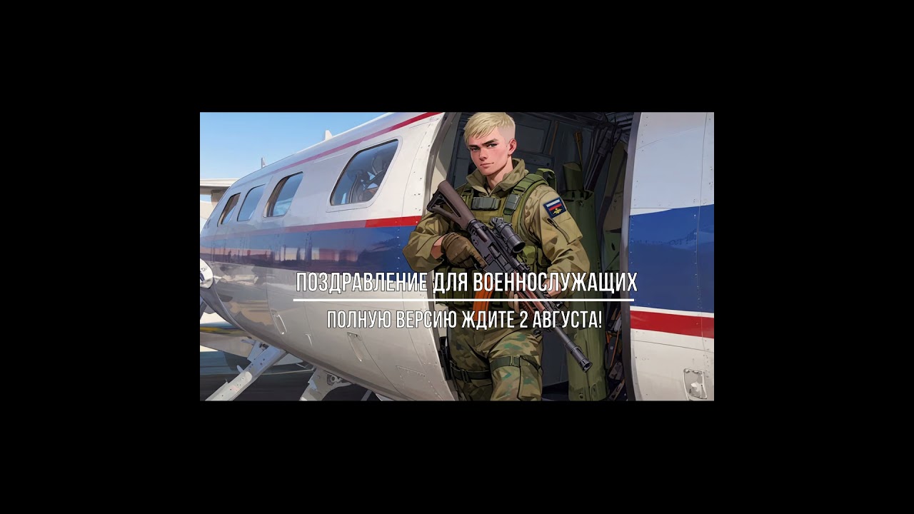 Поздравление для военнослужащих! С Праздником! Слава Нашим Бойцам! 