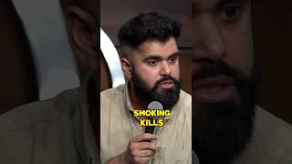 SMOKING KILLS Ft. Sagar Punjabi #standupcomedy #hindistandupcomedy #shorts #cigarette #viral