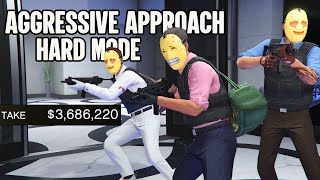 GTA Online Casino Heist - Aggressive Approach Hard Mode $3,686,220