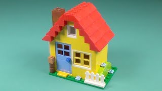 Lego Yellow House Building Instructions - Lego Classic 10703 