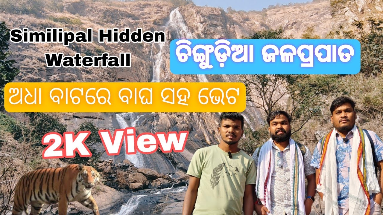 ଆସ ବୁଲିଯିବା ଶିମିଳିପାଳ ର ଲୁଚି ରହିଥିବା ବୃହତମ ଜଳପ୍ରପାତ|Chingudia Waterfall|Mayurbhanj |Odia Vlog|