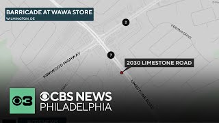 Person arrested after standoff at Wawa in Wilmington, Delaware