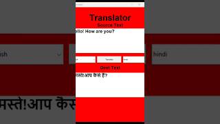 Build Your Own Google Translator with Python #shortsfeed #shorts