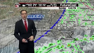 Eric's Saturday 6pm Weather Forecast