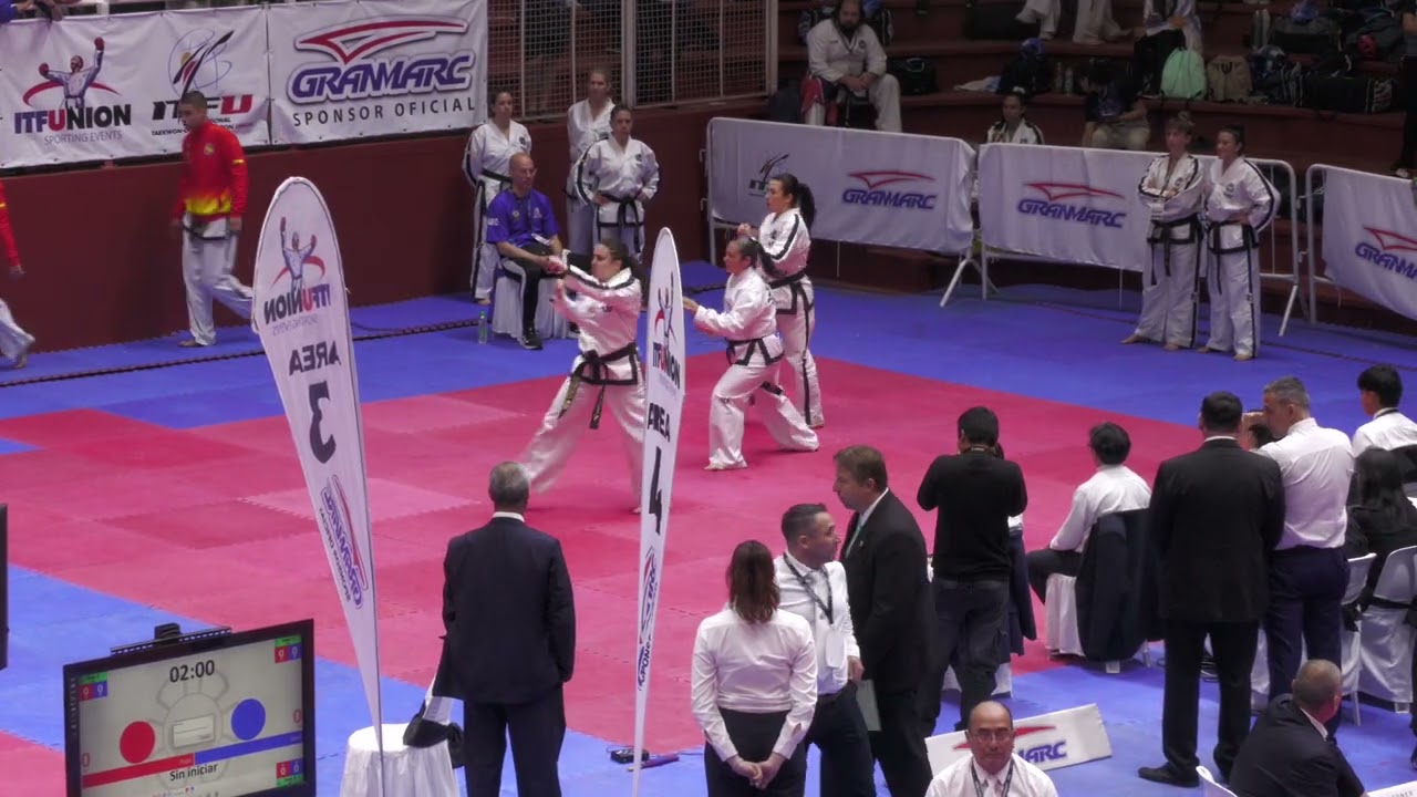 TEAM PATTERN SENIOR FEMALE  - ITFU  WORLD CHAMPIONSHIP 2025 MUNDIAL TAEKWONDO ARGENTINA - DAY 4
