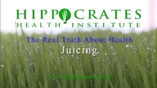 Juicing VS Blending - Brian Clement