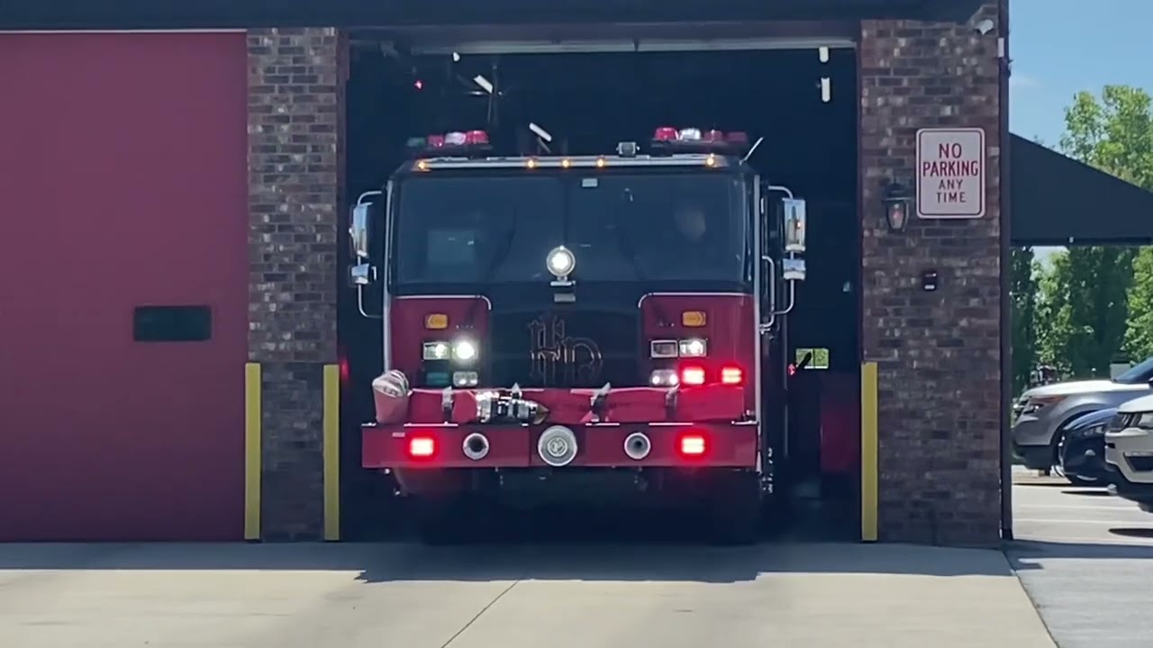 *FIRE* Lansing IL Fire Dept. Engine 29 Responding