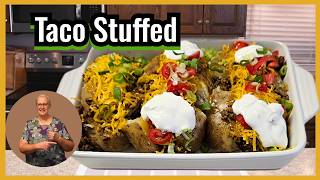 Loaded Taco Baked Potatoes, Easy & Hearty Dinner! Inspirational Thought
