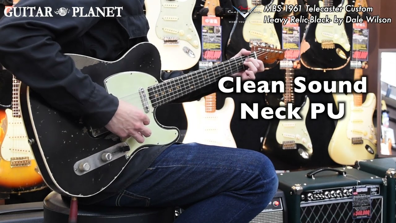 SOLD】MBS 1961 Telecaster Custom Heavy Relic -Black- by Dale