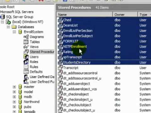 Attach Database to SQL Server