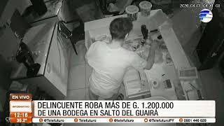 Delincuente Roba Más De 1 200 000 De Una Bodega