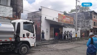 INCENDIO EN EL BARRIO CHINITA DE APARTADÓ