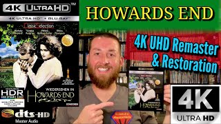Howards End 4K Restoration & Remaster 4K UltraHD Blu Ray Review / Unboxing/ Region Free Classic Film