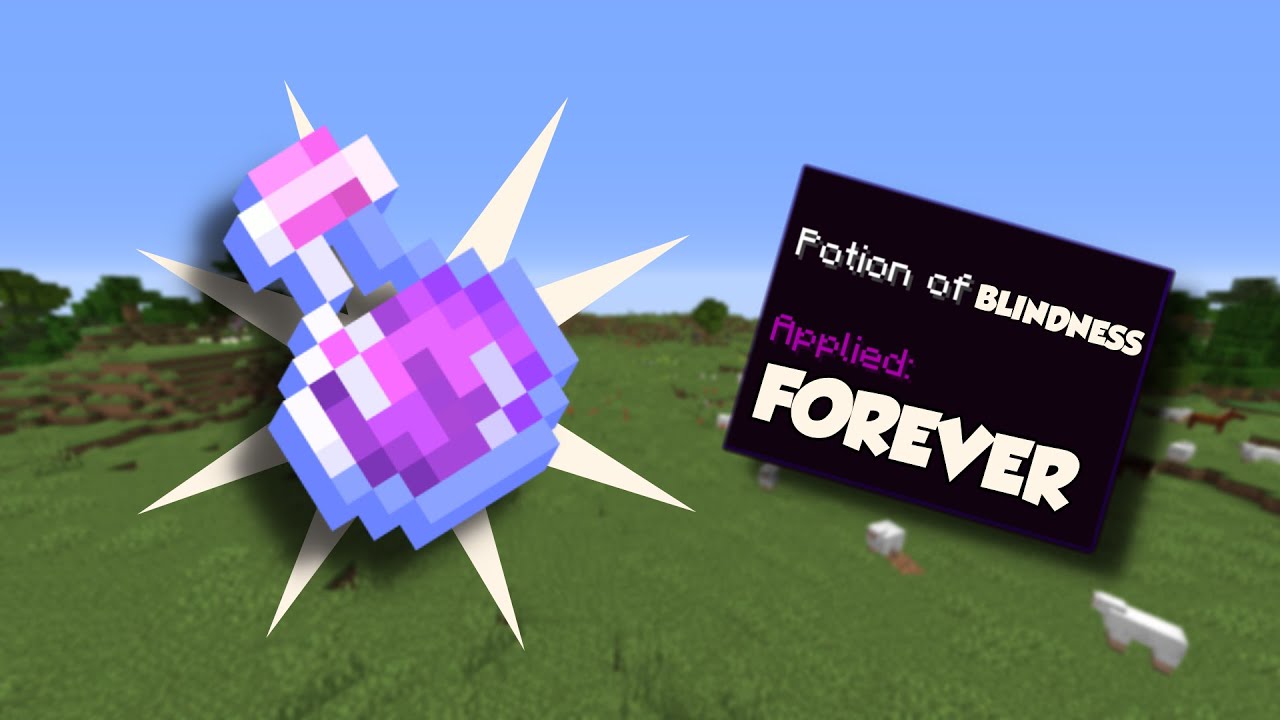 I played Minecraft BLIND