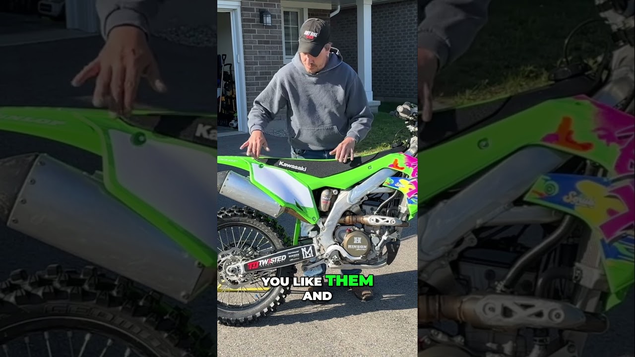 Dirt Bike Graphics  Pro Tips for Bubble Free Application! 