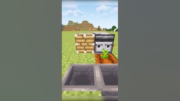 Minecraft Automatic Melon Farm 🍉😱 #shorts