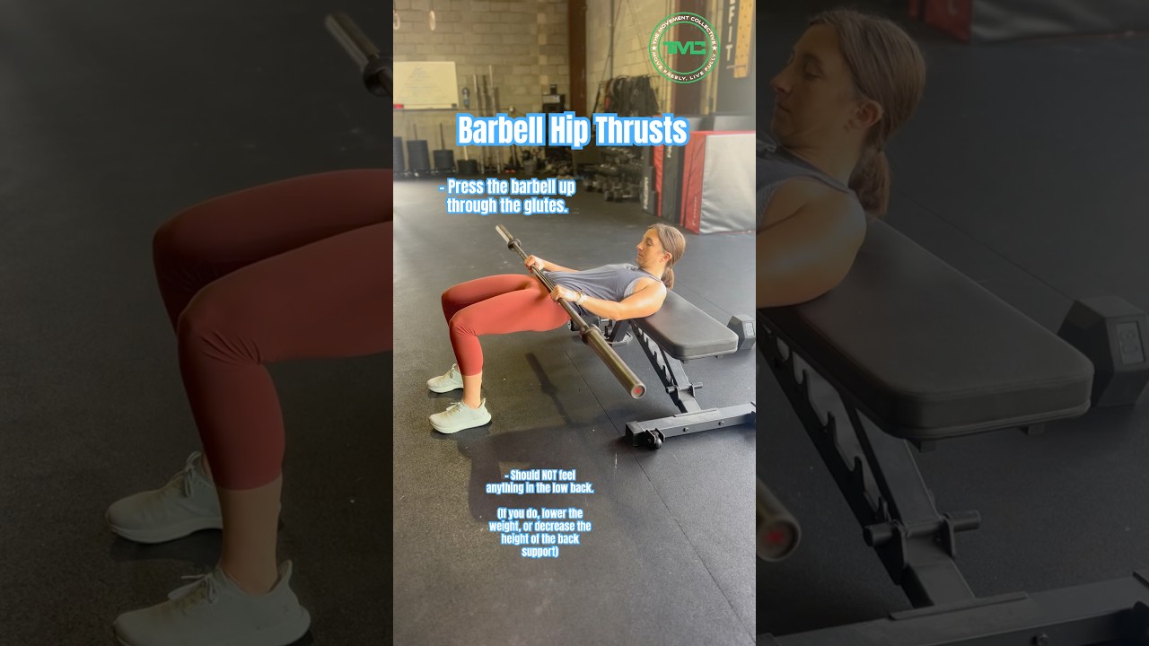 How to: Barbell Hip Thrusts 