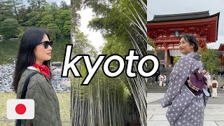 KYOTO TRAVEL GUIDE 2023 | 4 days in kyoto | exploring, eating, shopping in kyoto + day trips