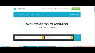 Classiads WordPress Theme Zoco Demo #wordpress  #themeforest  #classiads