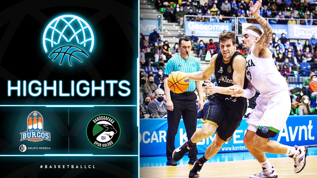 Hereda San Pablo Burgos v Darüssafaka - Highlights | Basketball Champions League 2021-22